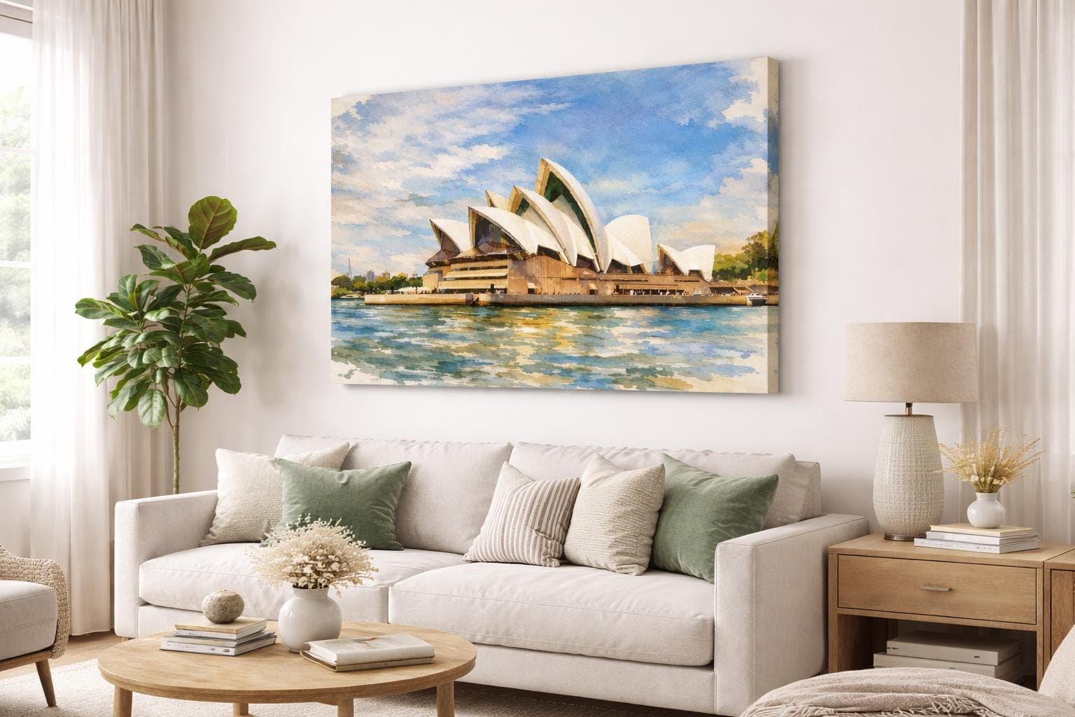 Sydney watercolor prints