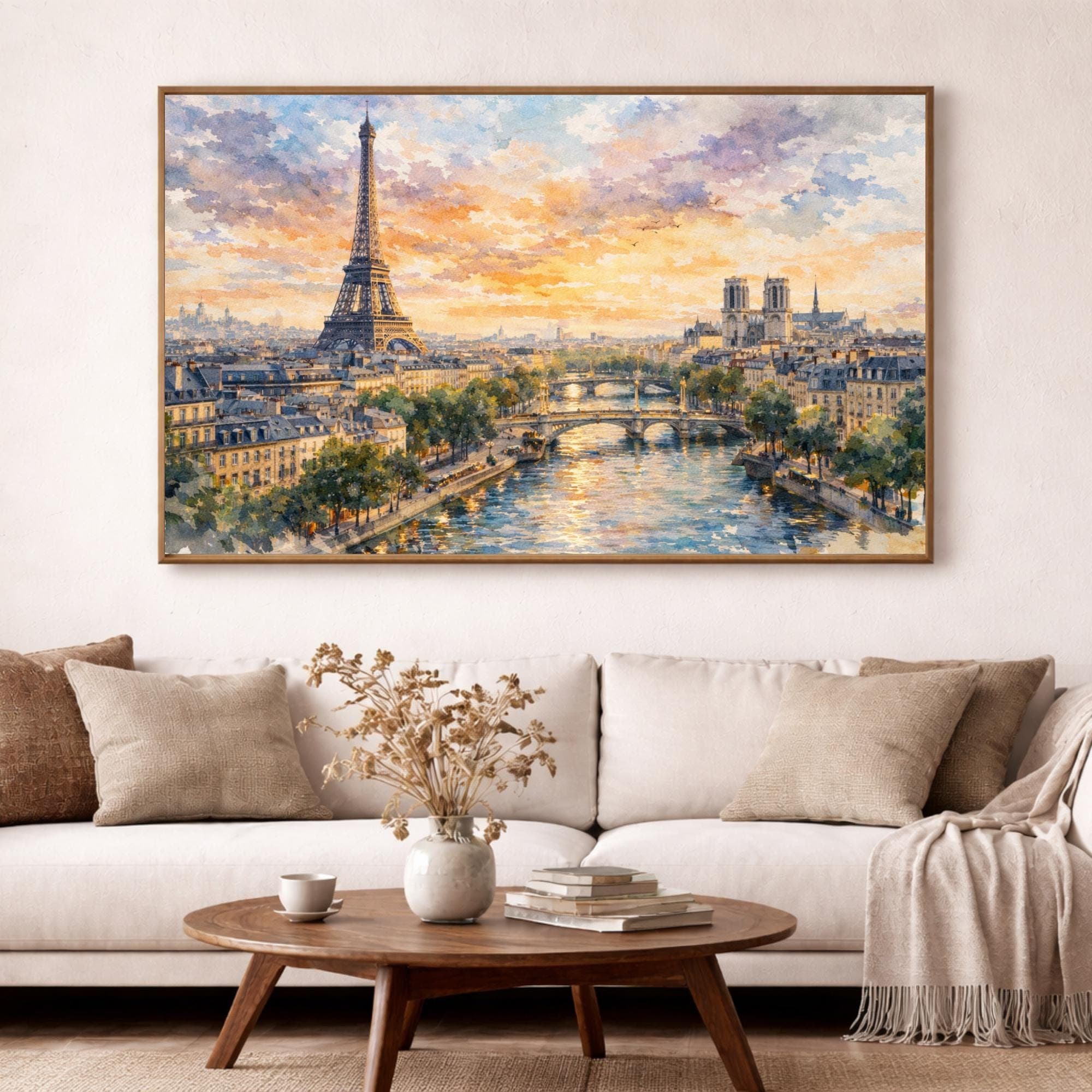 Paris watercolor prints