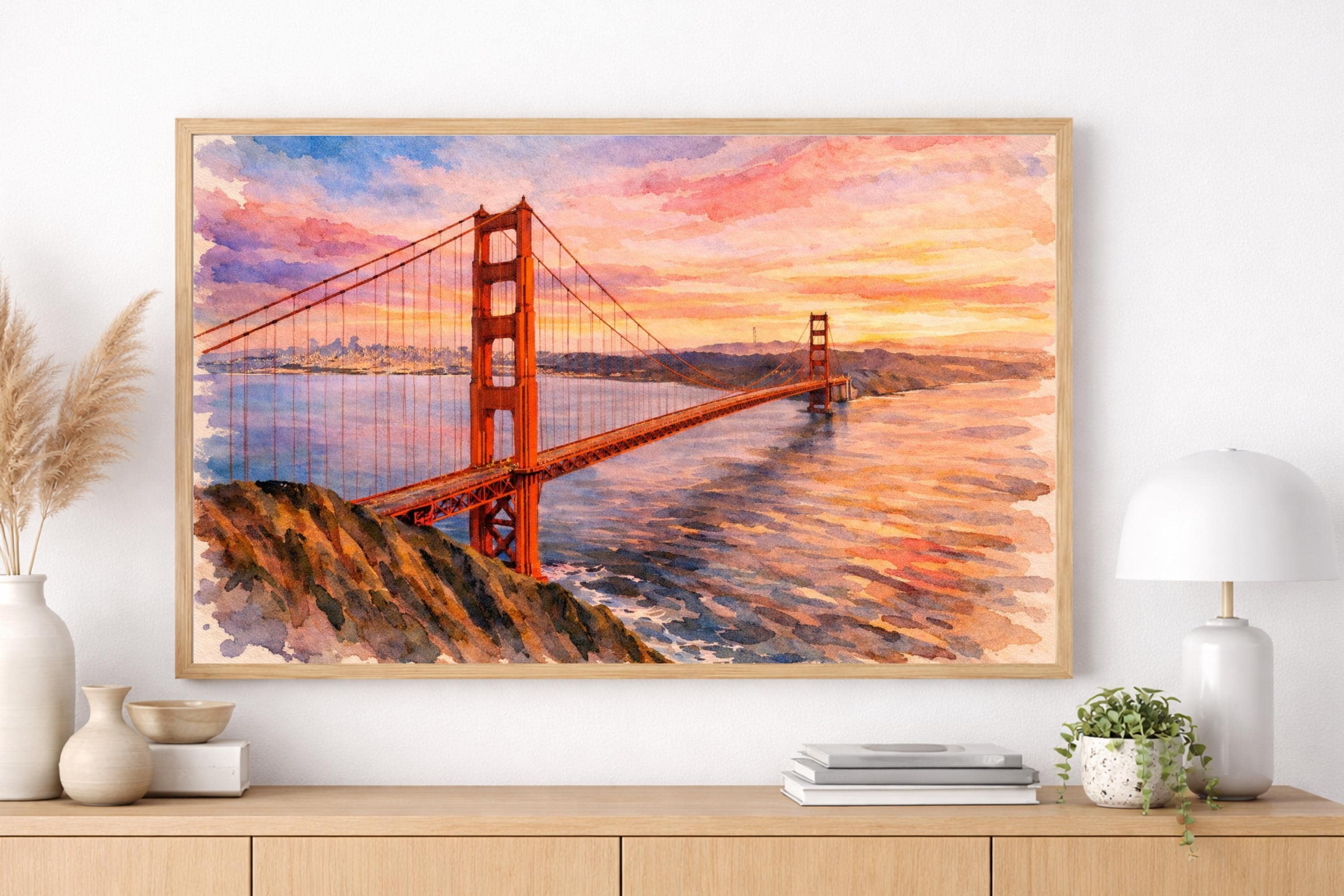 San Francisco watercolor prints